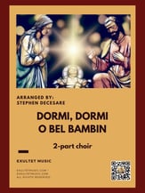 Dormi, Dormi, O Bel Bambin Two-Part Mixed choral sheet music cover